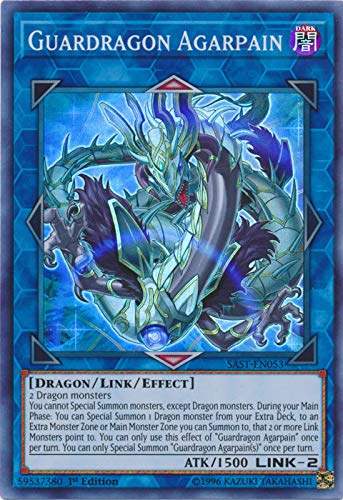 Yu-Gi-Oh! - Guardragon Agarpain - SAST-EN053 - Savage Strike - First Edition - Super Rare