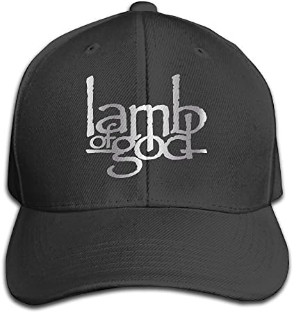 Lamb Of God Band Platinum Logo Adjustable Baseball Hat