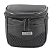 Pusheng Small Camera Bag with Shoulder Strap for Compact Digital SLRs Mirrorless Cameras(Black)