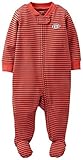Carter's Baby Boys' Striped Footie (Baby) - Olive