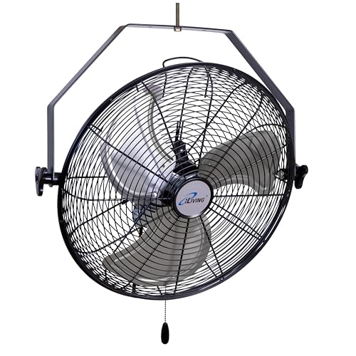 iLiving 18 Inch Wall Mount Fan