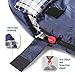 Hollegend Adults Sleeping Bags for Camping,Backpacking,Hiking with Compression Sack,30F/0C Cotton Flannel Comfortable Warm and Large,Compact Lightweight,Envelope Blue(90.5