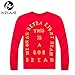 The Life of Pablo I Feel Like Pablo Red Long Sleeve T Shirt (2X-Large)