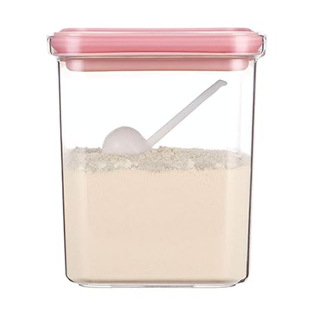 PENGJIE Vacío Leche En Polvo Transparente Latas Recipiente De ...