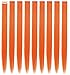 Rhyme 9 PCS Orange Hairpieces Colored Hair Extensions Clip in/On for Girls and Dolls Hair Accessories Wig Pieces for Kids (Orange)thumb 1