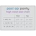 Post Op Panty High Waist w/ Silicone (Nude, 1 Count (Pack of 1))