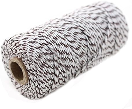 SeasonC 110 Yard,2-ply Cotton Baker's Twine Gift Packing Rope Party Supplies