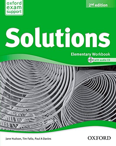 (14).SOLUTIONS ELEMENTARY (WORKBOOK+CD PACK) (A1.1).3ND.ED