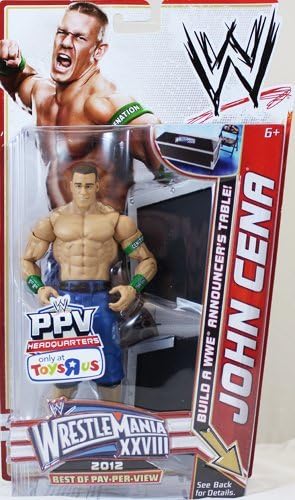 Amazon Com John Cena Wrestlemania 28 Best Of Pay Per View By Wwe Toys Games