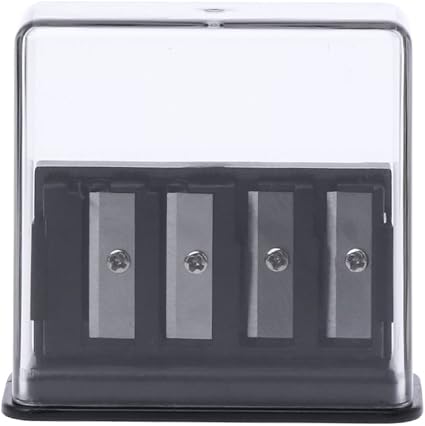 Guoyy Buena Facil 4 Agujeros Sacapuntas Multifuncional Para Carbon Vegetal Lapiz Dibujo Lapices Dibujo Ofrece Amazon Es Oficina Y Papeleria