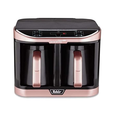 Fakir Kaave Dual Pro Hochwertige Moderne Türkische Mokka Maschine Kaffeemaschine, Rosegold