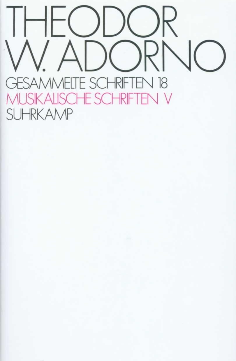 Musikalische Schriften V: Band 18: Musikalische Schriften V