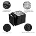 Cozyswan Car Trunk Organizer Multi 4 Compartments Storage Basket and Cooler & Warmer Set, Black