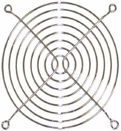 Pack of Two 120 Mm Muffin Fan Grill Finger Guard Two-pack