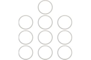LT Easiyl 10Pcs 28.6mm Headset Shim Micro Spacer for Mountain Bikes with 1-1/8 Inch Handlebars 29x33.5x0.2mm