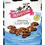 Nestle skinny Cow Milk chocolate dreamy clusters candy - 6ct,10000045 (028000942748)