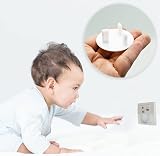 SZXMDKH 22 Pack UK Plug Socket Covers White Child Safety Protectors Cast ABS view 5