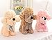 Smilesky Plush Poodle Puppy Dog Stuffed Animal Toys Kids Gifts Pink 8