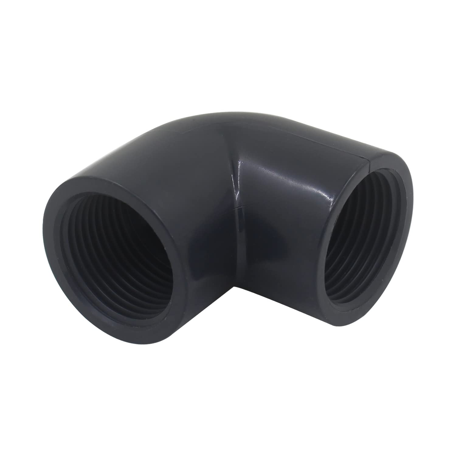 PVC Threaded Elbow 90 Degree Pipe Connector Pool Pipe Fittings Irrigation Coupling Adapter Joint Angle Garden