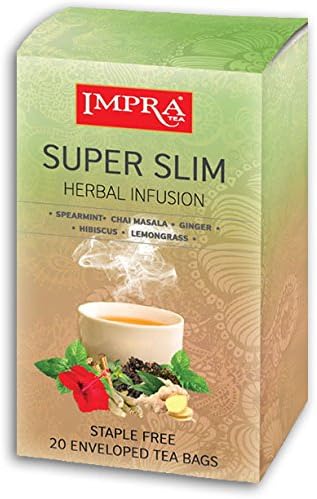 Impra Super Slim, Herbal Tea, 1. 3g /20ct/26 g (5pack)