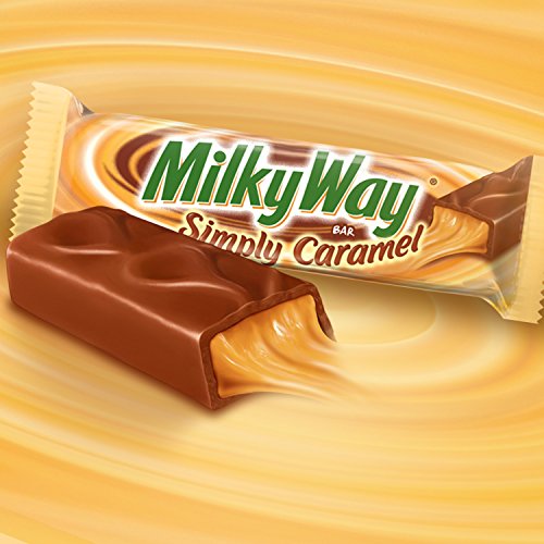 MILKY WAY Simply Caramel Milk Chocolate Singles Size Candy Bars 1.91-Ounce Bar 24-Count Box