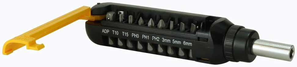 Metric Multi-Bit 15-Piece Ratcheting Screwdriver: Home Improvement
