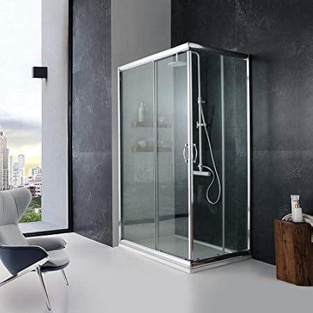 DUSCHE DUSCHABTRENNUNG 70x90 CM GIADA RECHTECKIG KLARGLAS