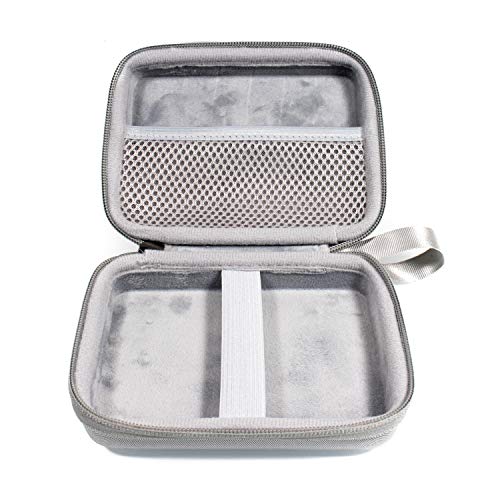 Alltravel Customized case for Fujifilm Instax Mini Link Smartphone Printer, mesh Pocket for Cable and Other Accessories, Strong and Light Weight case (Grey)