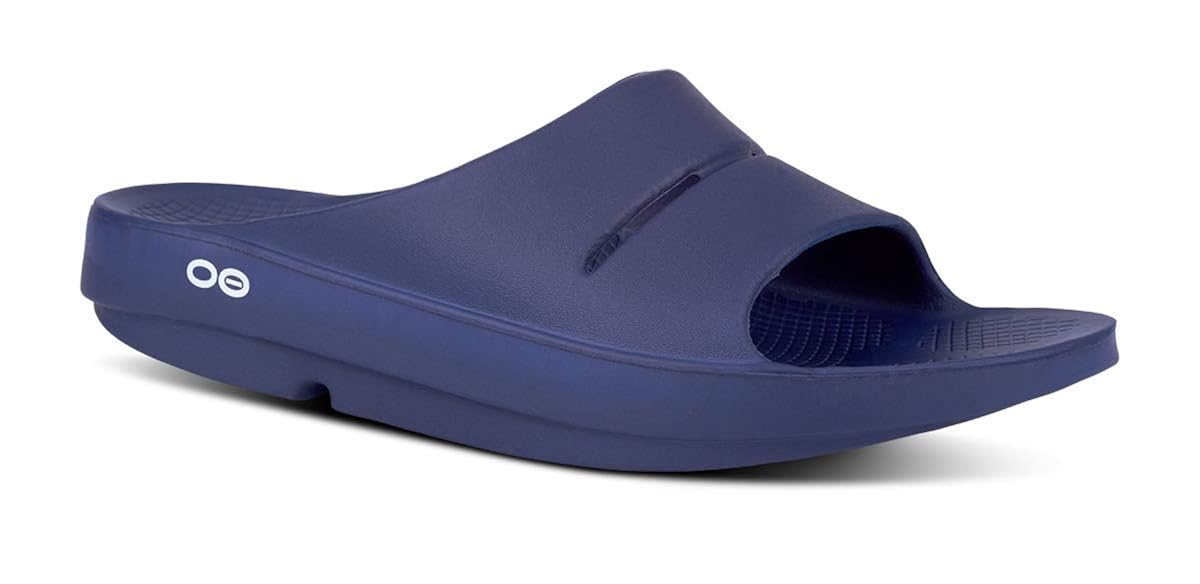 oofos post run recovery slide sandal