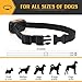 Petrainer Dog Bark Collar PET856 Waterproof No Bark Collar for Dogs with Beep Vibration and No Harm Dog Shock Collar Smart Detection Anti Bark Collars for Small Medium Large Dogs
