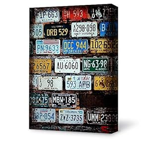 Canvas Wall Art-Rustic Style-Canvas Prints Home Artwork Decoration for Bar Cafe - 12x18 inches