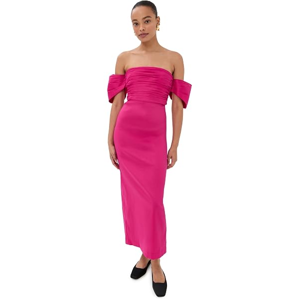 fall bodycon midi dress Shapewear V-Neck Ruched Bodycon Midi Dress | Long Sleeve