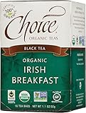 Choice Organic Teas Black Tea, Irish Breakfast, 16 Count