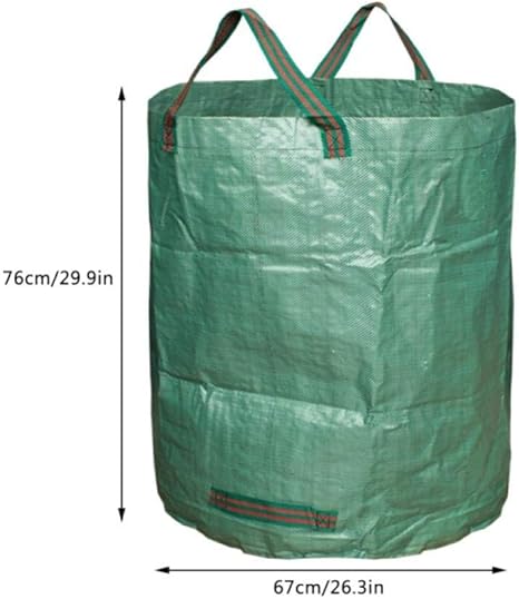 Bolsa De Basura De Jardín De Gran Capacidad Durable Reutilizable