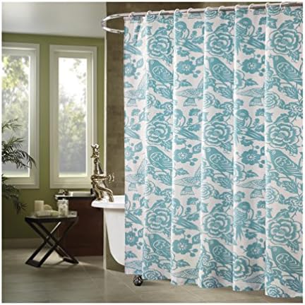 MQMY smooth waterproof prevent mildew polyester shower curtain bath curtain hanging curtain partition curtain window curtains saint angele thickening (（height）200260cm（width）)