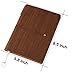 A5 Notebook, izBuy Leather Notebook and Pen Set Journal Diary Daily Use, 200 Lined Beige Pages, Wood Pattern Cover, Gel Pen Included