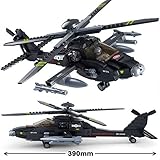 OliaDesign Black Hawk Helicopter Building Blocks Set (293 Piece)