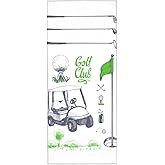 Golf Towel Bath Hand Towel Absorbent Face Towels For Home Kitchen Bathroom Gym Yoga Exercise 1 Pack (12 X 27.5 Inches)