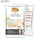 Foot Peel Mask Exfoliating Calluses and Dead Skin Remover, Repair Rough Heels, Get Soft Foot,Efficiently Feet Care Anti Aging,Lemon Smell,Peel second day and Completely within 4-7 days