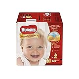 Huggies Little Snugglers Diapers - Size 3 - 64 ct