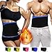 Biange Waist Trimmer for Women & Men Sweat Waist Trainer Slimming Belt, Stomach Wraps for Weight Loss, Neoprene Ab Belt Low Back and Lumbar Support