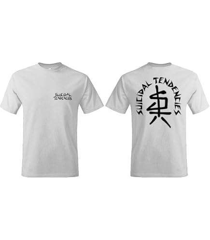 Suicidal Tendencies Official FlipSkull T-Shirt + Sticker Black