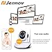 Jennov HD 1080P Pan Till Dome Wireless IP Security Camera Dual Band WiFi Indoor Two Way Audio Home Surveillance White