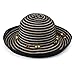 Wallaroo Women's Breton Sun Hat - UPF 50+ - Packable