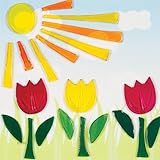 GelGems Sunny Tulips Small Bag Gel Clings