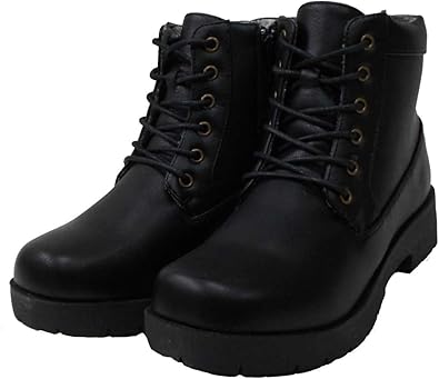 Amazon Tokou ラブスノー 9506 防水防寒 ワンタッチスパイク付き レディース レースアップ ウインターブーツ 22 5 ブラック Tokou レインシューズ