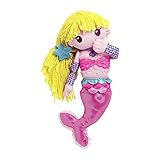 Adora Mixxie Mermaid Plush Play Animal with Interchangeable pieces & accessories for fun creative motor skill building Age 4+