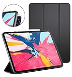 DTTO iPad Pro 11" Case 2018, [Apple Pencil Pair & Charge Supported] Magnetic Attached Smart Cover with All 102 Magnets Precisely Aligned, Auto Sleep/Wake for iPad Pro 11 Inch, Black