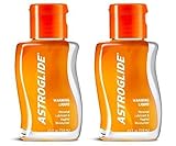 Astroglide Warming Liquid Personal Warming Lubricant Vaginal Moisturizer : Size 2.5 Oz. / 73.9 Ml. (Pack of 2) by Astroglide