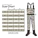 Lone Cone Kids and Toddlers Adjustable Neoprene Chest Waders, 8/9, Camo